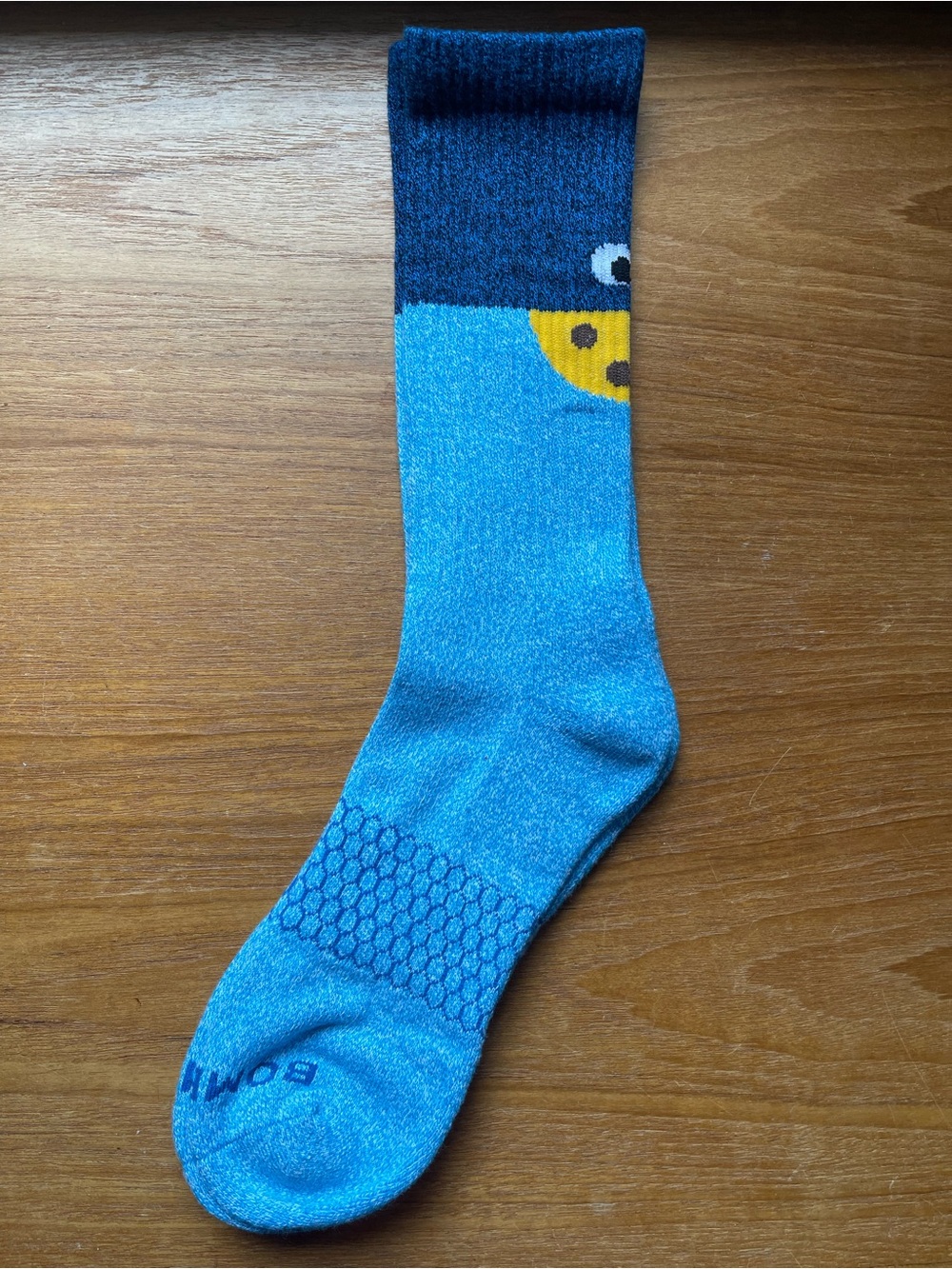 BOMBAS Cookie Monster Sesame Street Socks NWOT